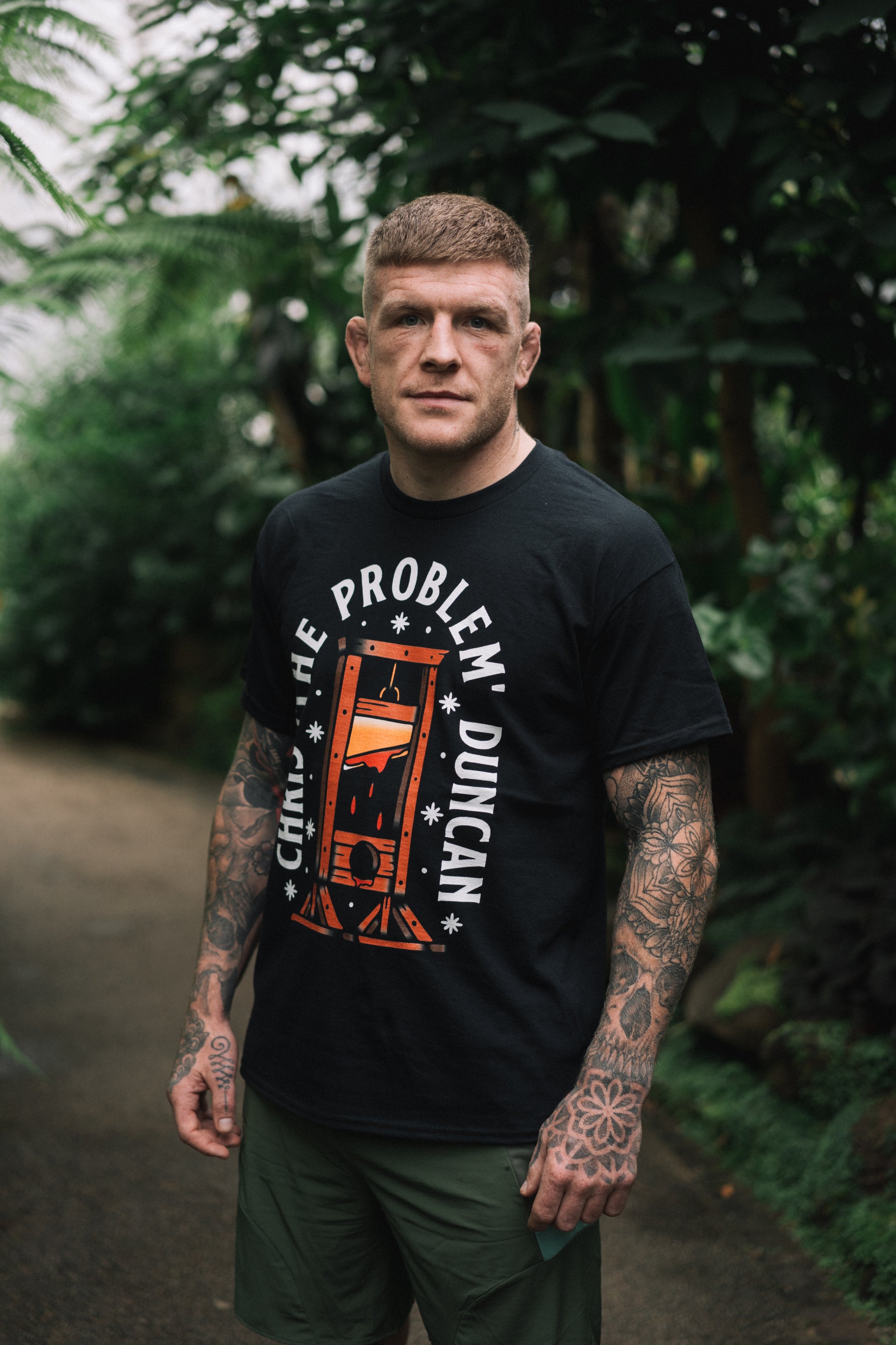 Rock'n'Roll Tattoo & The Problem Guillotine Collab T-shirt black
