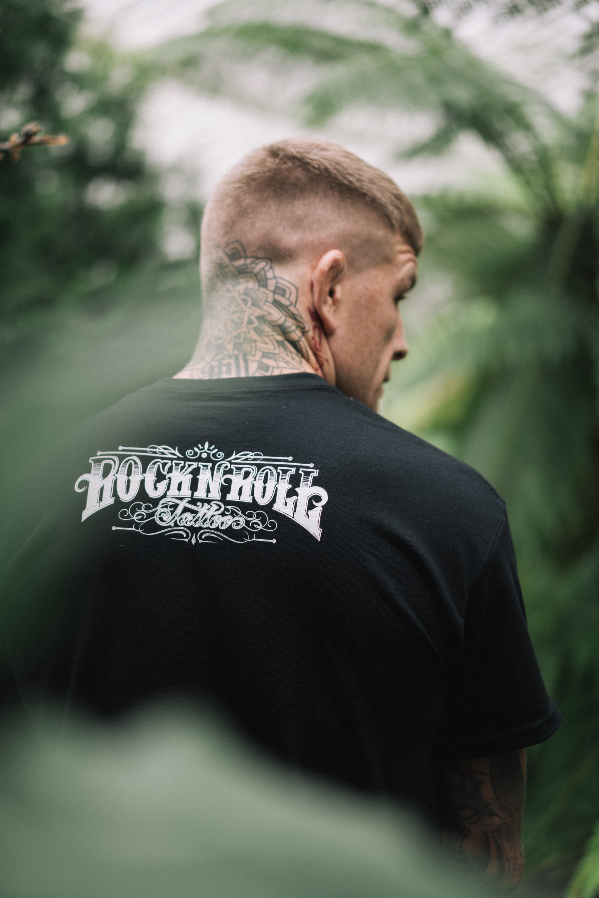 Rock'n'Roll Tattoo & The Problem Guillotine Collab T-shirt black