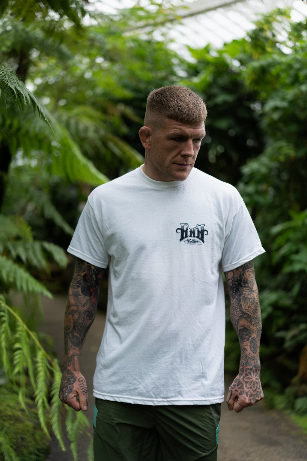 Rock'n'Roll Tattoo & The Problem Guillotine Collab T-shirt white