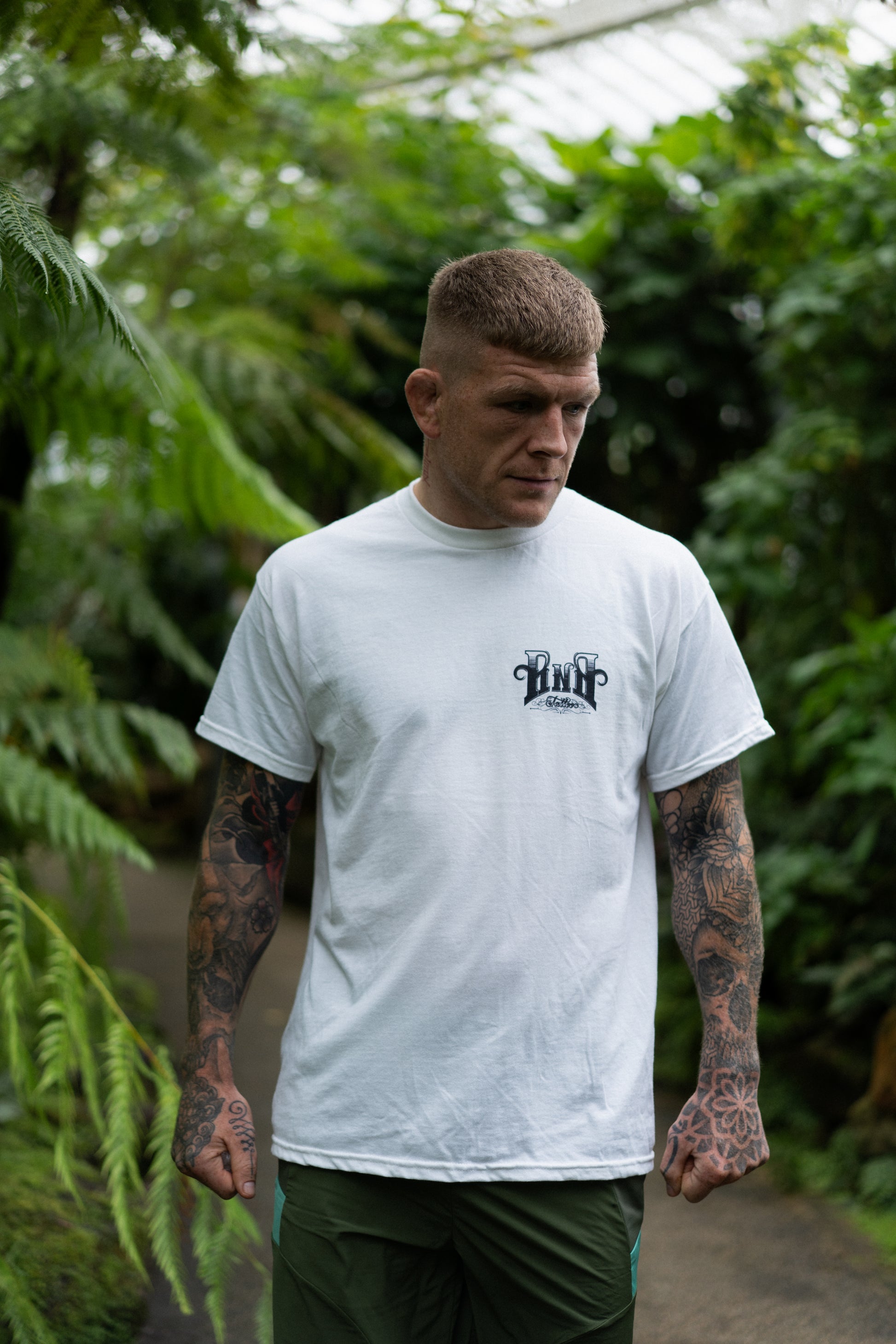 Rock'n'Roll Tattoo & The Problem Guillotine Collab T-shirt white