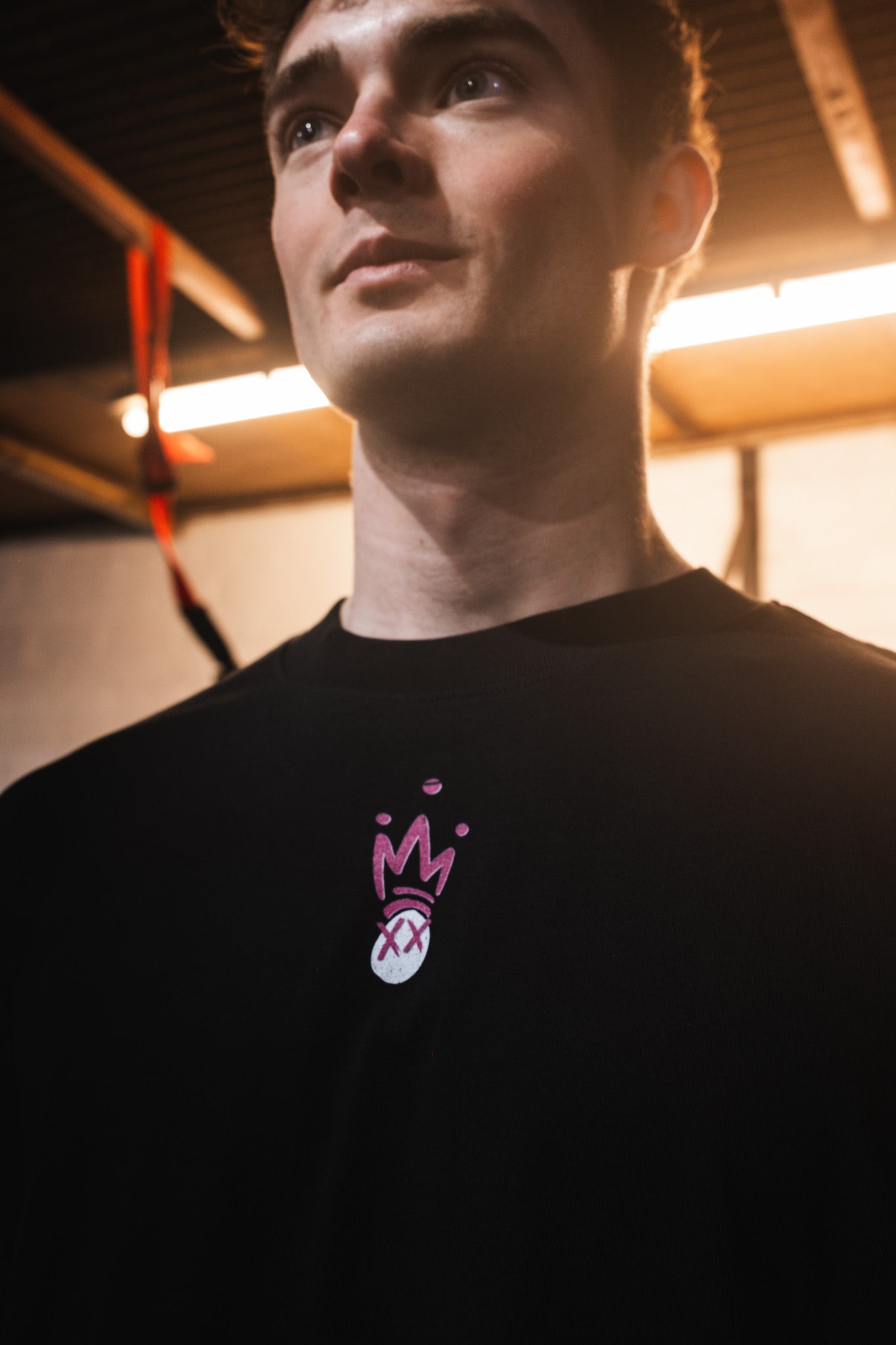 Unisex Oversized High Neck The Problem Logo T-shirt