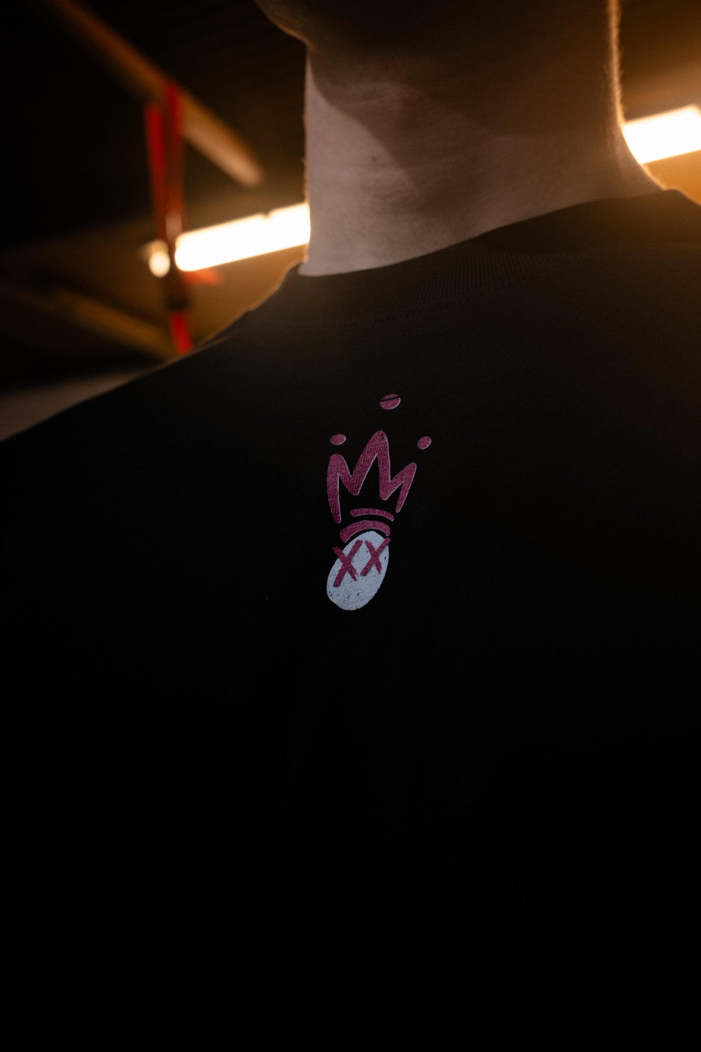 Unisex Oversized High Neck The Problem Logo T-shirt