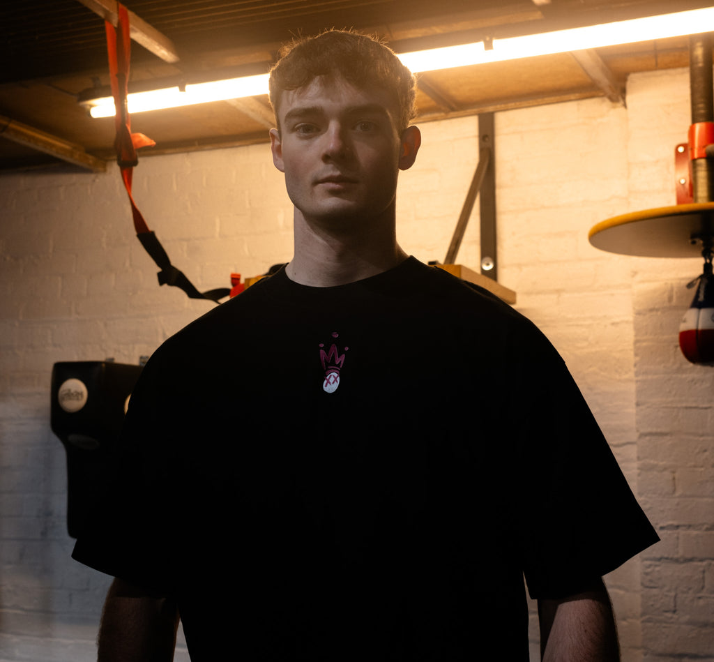 Unisex Oversized High Neck The Problem Logo T-shirt